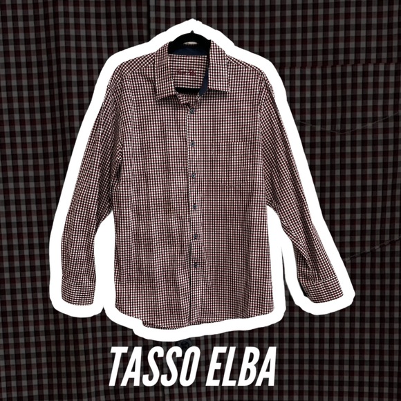 TASSO ELBA Dress Shirt 16-16.5